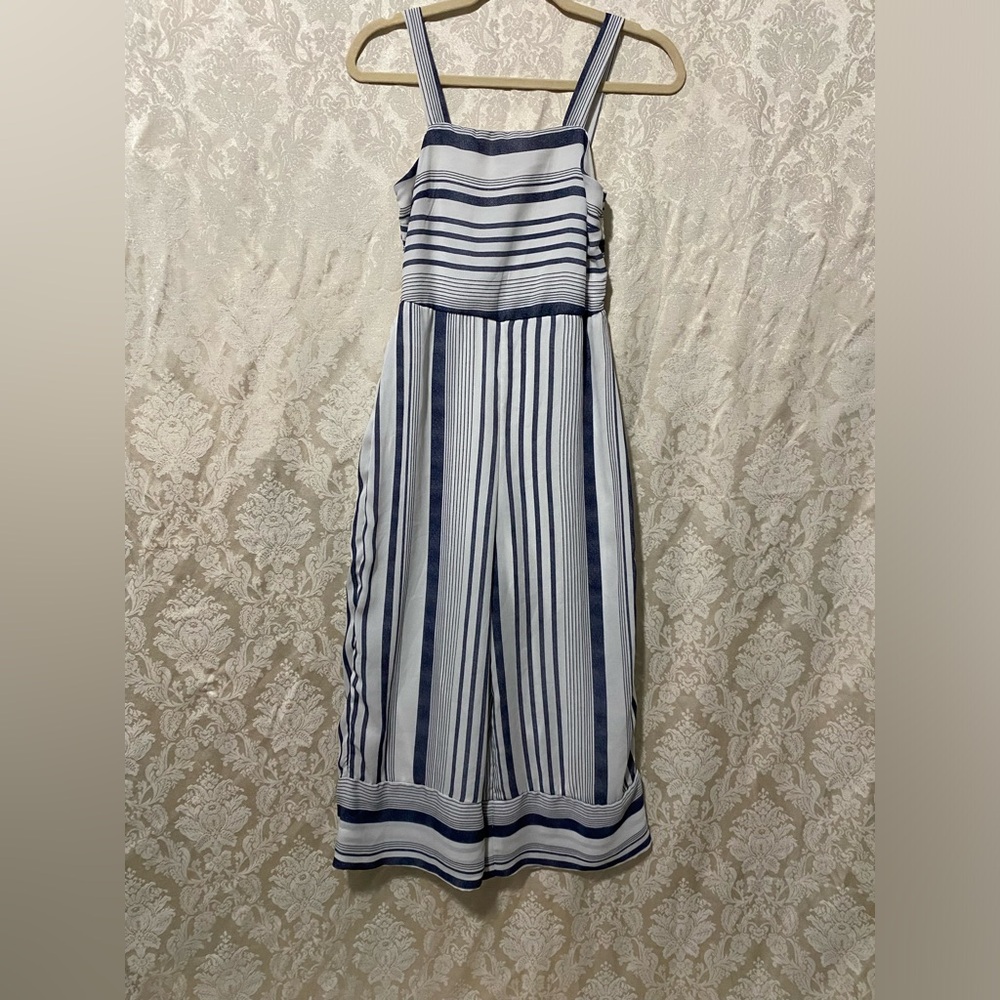 Striped one piece nautical retro overalls